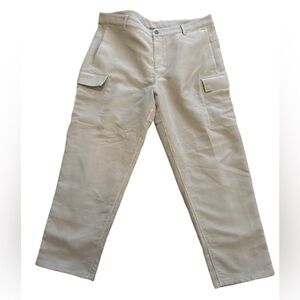 Lululemon Men’s Sueded Cargo Pant 40 Tan Gray 40 NWOT
